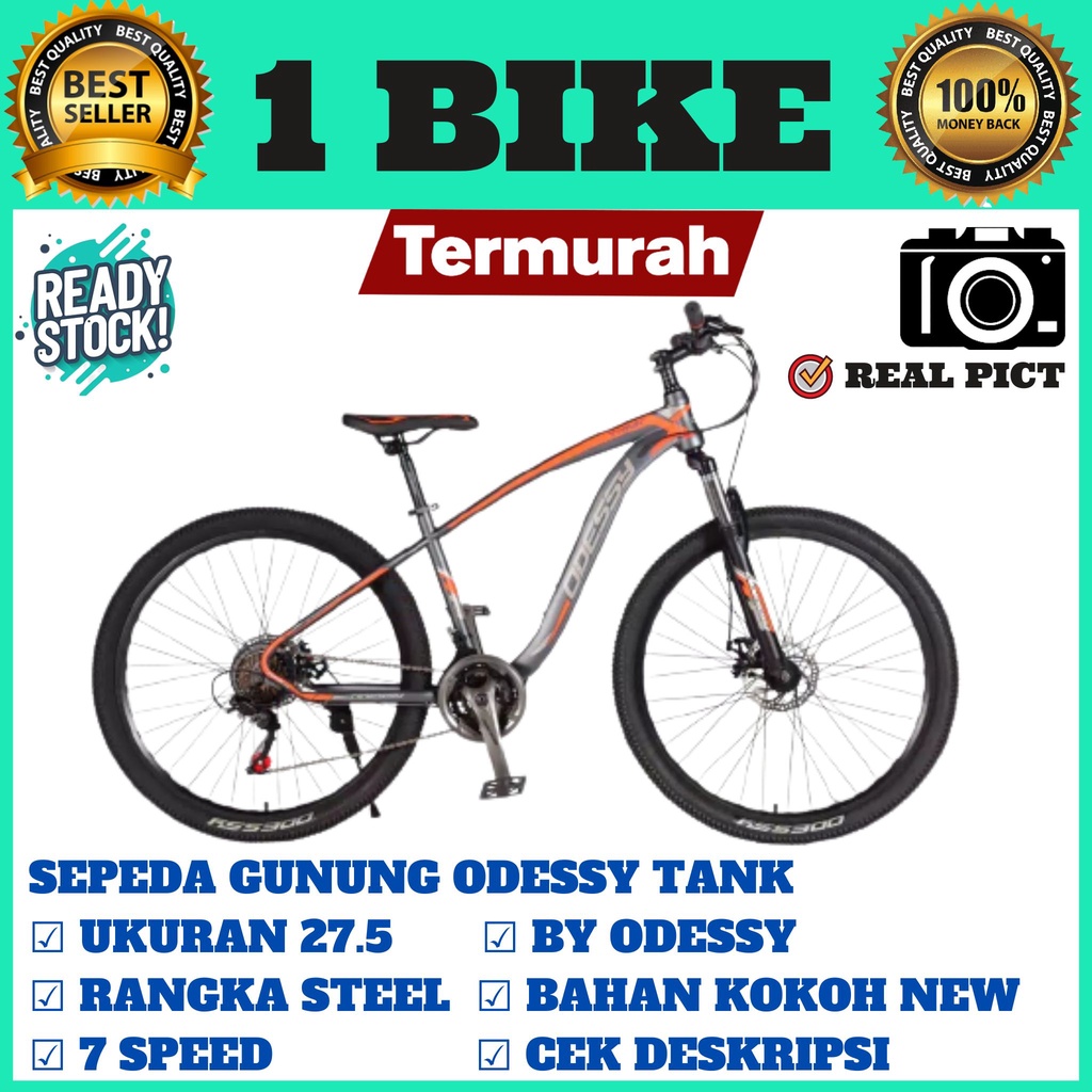 SEPEDA GUNUNG MTB 27.5 ODESSY TANK NEW