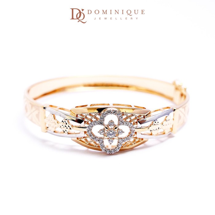 

Dominique Jewellery- Gelang Lotus Kadar 375 DQ 006