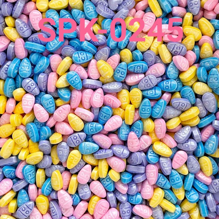 

SPK-0245 SPRINKLES SPRINKLE SPRINKEL 1KG KILO EGG KUNING PINK UNGU TERBARU