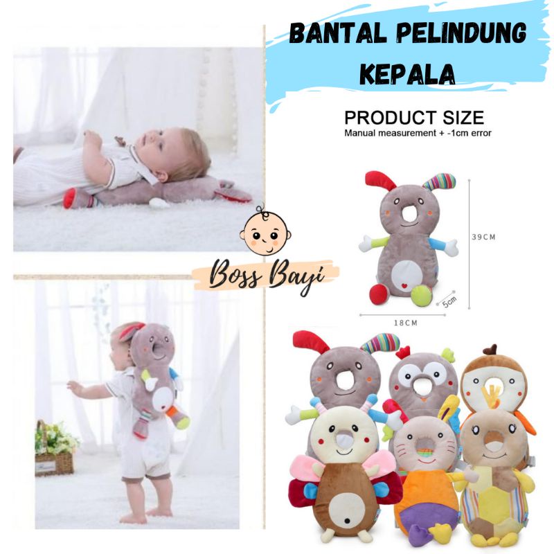 Bantal Pelindung Kepala Bayi / Balita / Anak saat Belajar Jalan - Baby Head Protector