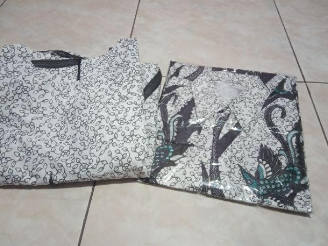 Nr Grup Maura Couple - Sania Ruffle Batik Couple Ori Ndoro Jowi Garansi Termurah- Kebaya Couple 2728