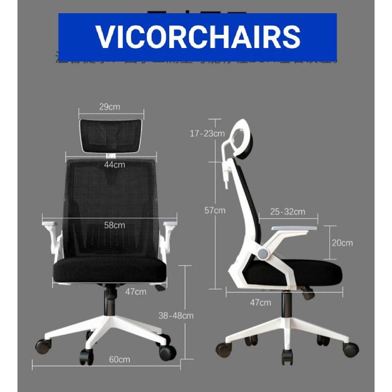 Kursi Kantor,Kursi Gamer,Kursi Sesuai Foto Iklan-5