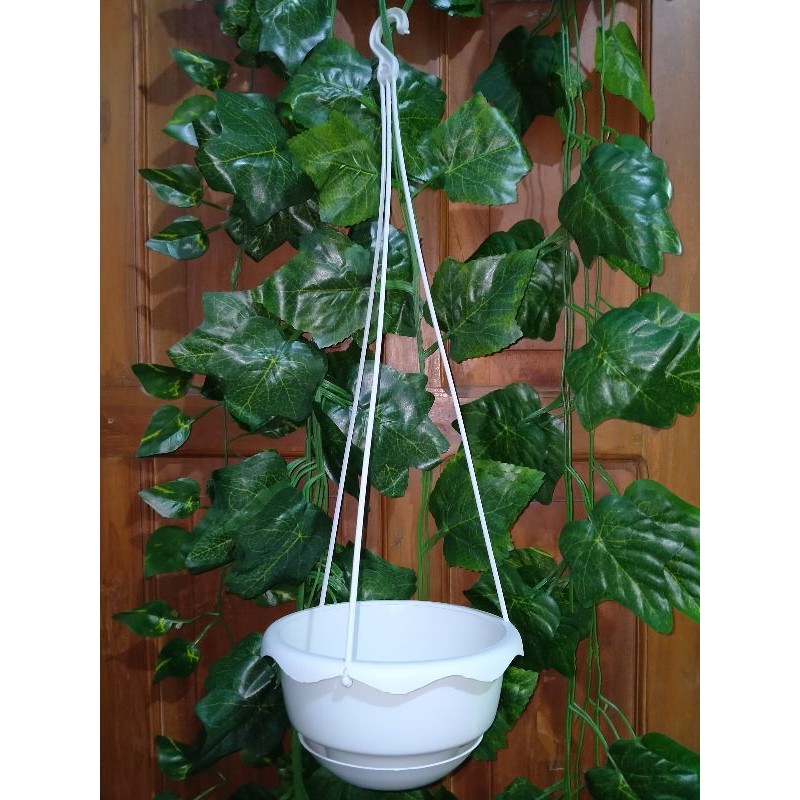 pot gantung plastik  dekorasi Hiasan Taman Rumah Cafe Kantor Sekolah Mall