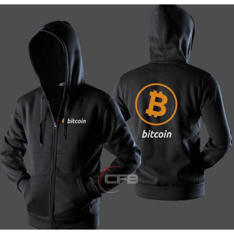 JAKET ZIPPER BITCOIN