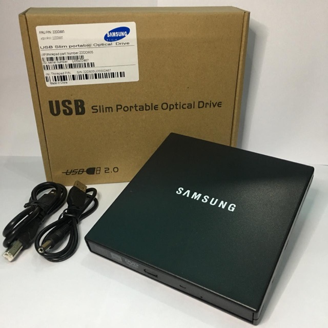 DVD-RW EKSTERNAL SAMSUNG - USB SLIM PORTABLE OPTICAL DRIVE EXTERNAL