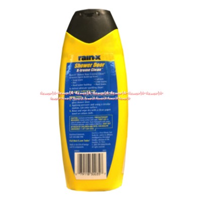 Rainox Shower Rainox Shower Door X-Treme Clean 355ml Cairan Pembersih Kaca Kamar Mandi Pembersih Sisa Sabun Kerak Air Rain X Rain-x Raino-X Showerdoorer Door X-Treme Clean 355ml Cairan Pembersih Kaca Kamar Mandi Pembersih Sisa Sabun Kerak Air Rain X