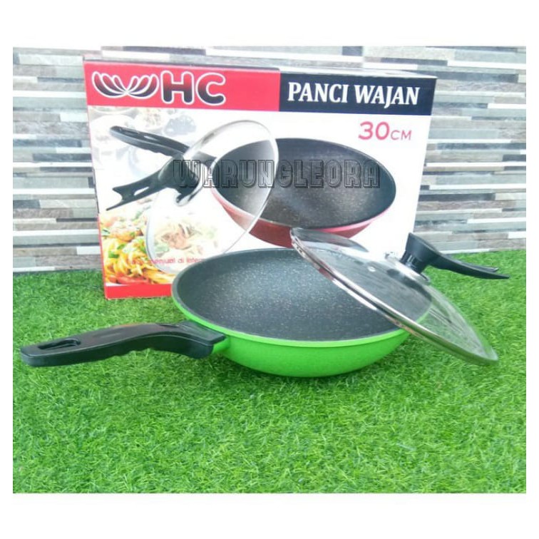 Panci Wok Pan Wajan 30 Cm - HC Pan