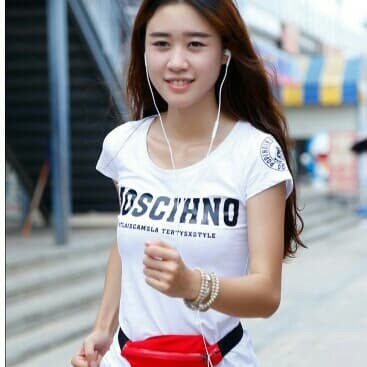 Tas ikat Pinggang Double Pocket Running Belt bag olahraga jogging lari