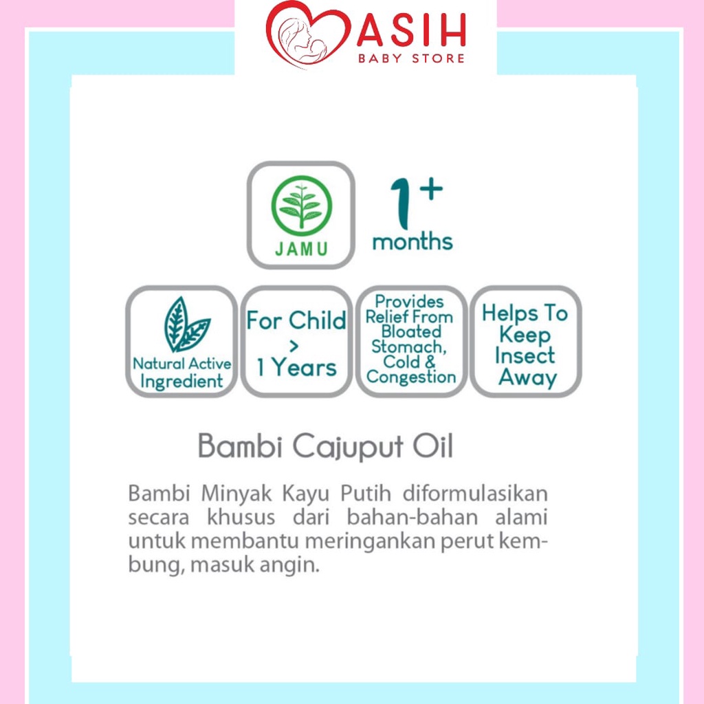 Bambi Minyak Kayu Putih Bayi 60ml