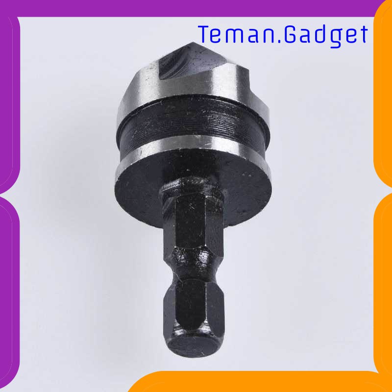 TG-DE057 Mayitr Mata Bor Drill Bit Countersink Carbon Steel 12 16 19mm 3 PCS