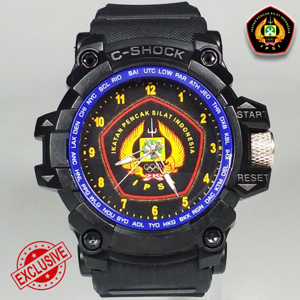 ( BEST QUALITY ) JAM TANGAN IKATAN PENCAK SILAT INDONESIA { IPSI }