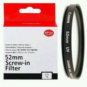 Canon 52mm Filter Lensa