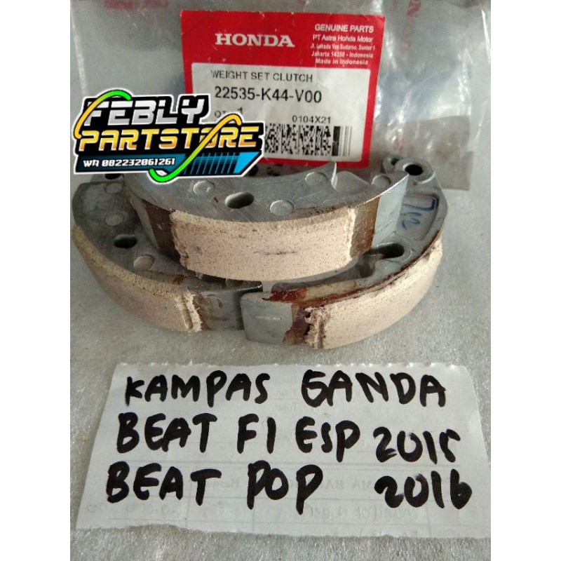 KAMPAS GANDA BEAT FI ESP 2015 2016 ORI AHM KAMPAS GANDA BEAT POP ESP ORIGINAL HONDA 22535-K44-V00