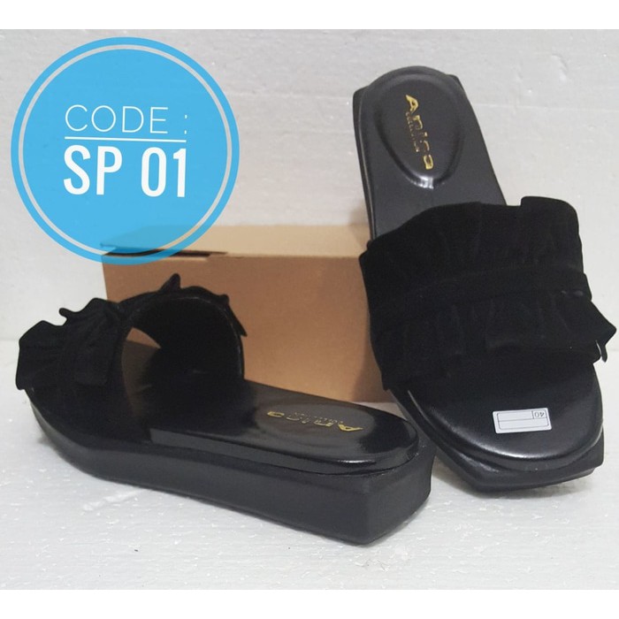 Sandal Slop Bakiak Wanita Karet Jepang