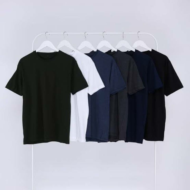 Kaos Dakwah Pria Muslim Dakwah Islami Tema Badr White MOSLEM LIMITED-Kaos Polos