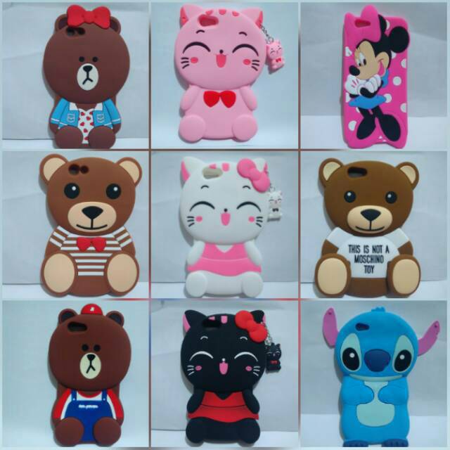 oppo F1s-A59//case boneka 3D
