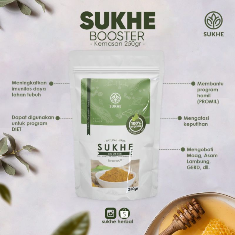 Sukhe Booster, imunitas daya tahan tubuh, program DIET,  program hamil (PROMIL), mengatasi keputihan, mengobati maag, asam lambung, GERD, ramuan cinta,  ramcin,mutiah, ramuan cinta, jsr, dr zaidul akbar, maseo, ramcin-250gr