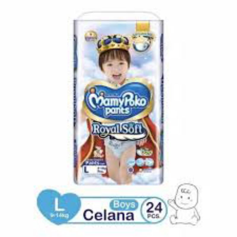 Mamypoko Pants Royal Soft L24