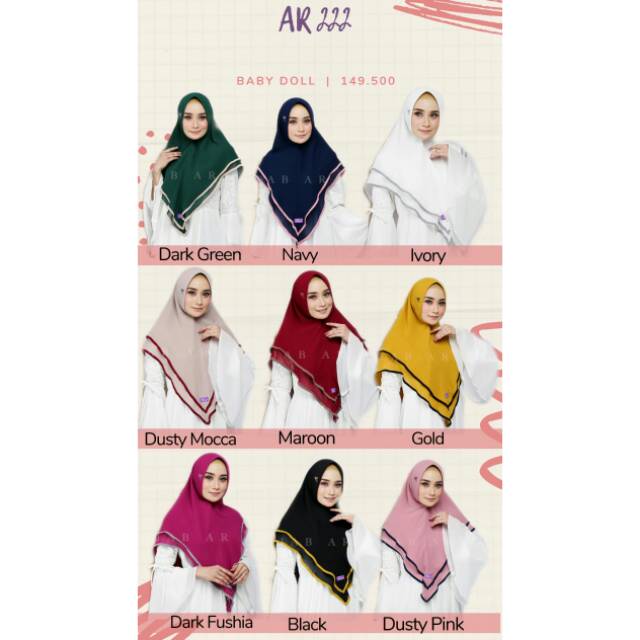 Hijab Arrafi Ar 222