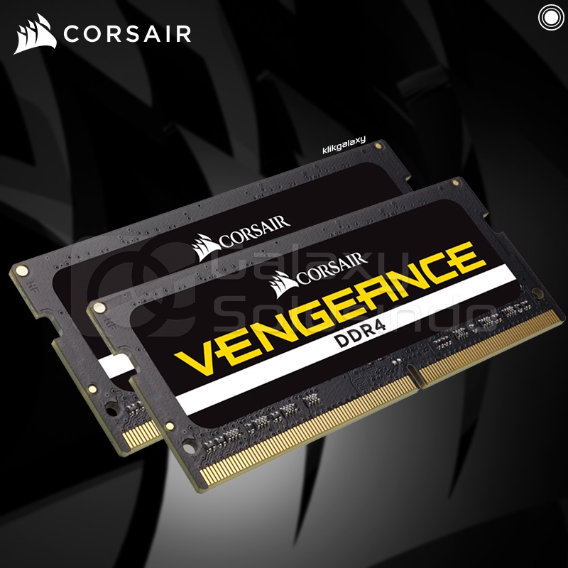 Corsair Vengeance SODIMM 16GB 2X8GB DDR4 2666MHz CMSX16GX4M2A2666C18