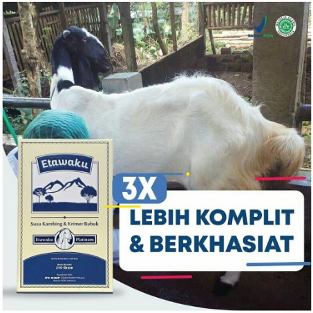 Etawaku Platinum Susu Kambing Etawa Murni Untuk Kesehatan Jantung Mengatasi Pernafasan Obesitas