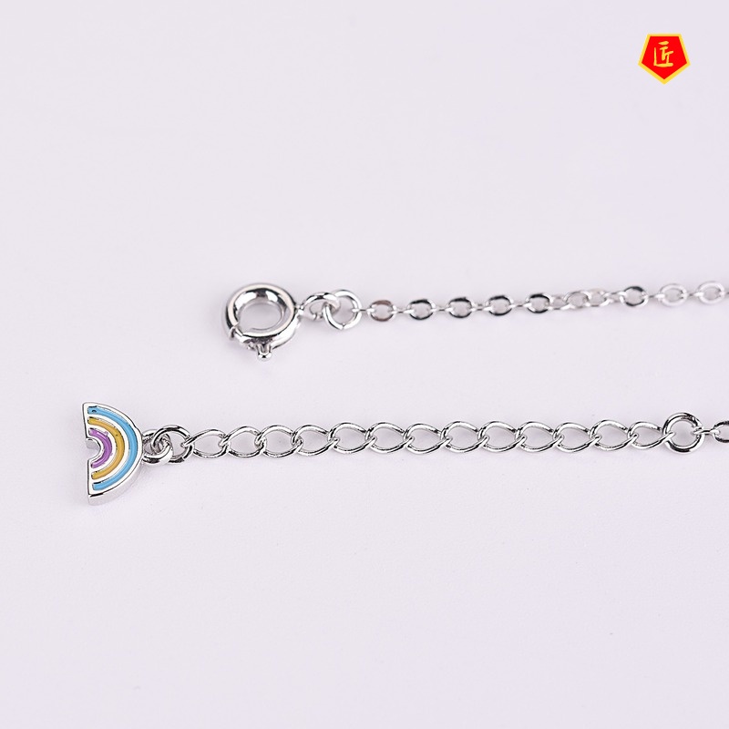 [Ready Stock]Elegant Colorful Unicorn Rainbow Bracelet