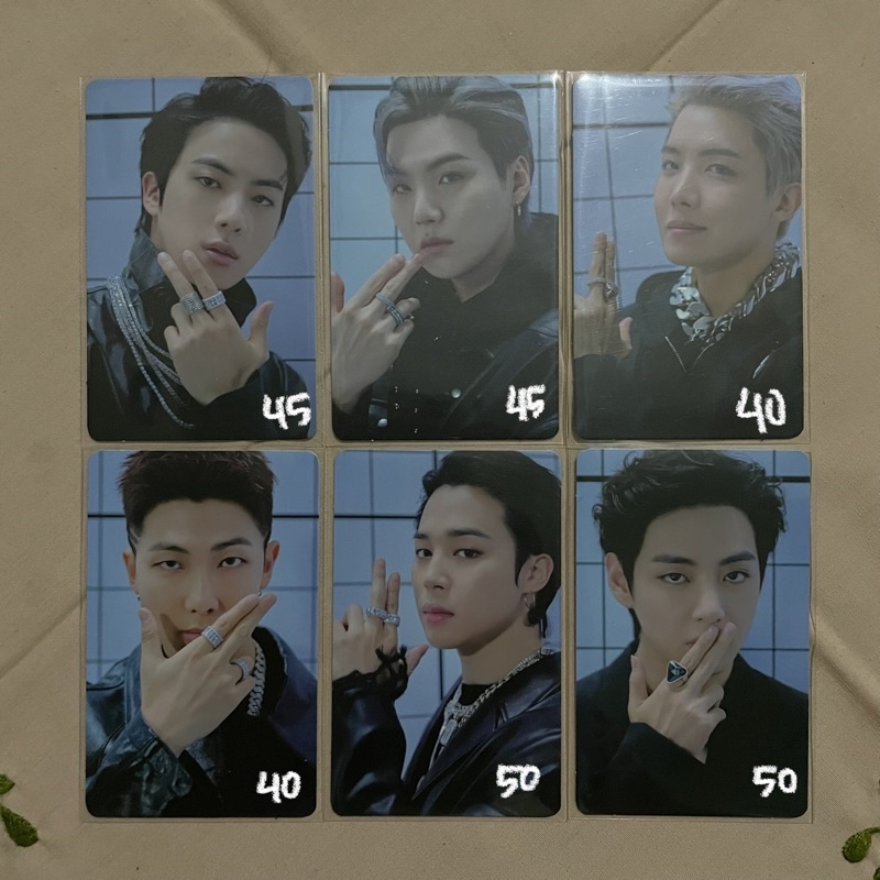 pc photocard bts proof