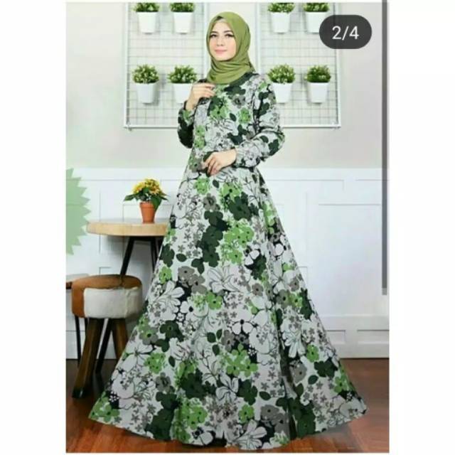 Gamis Monalisa Rasti Busui Resleting Depan Gamis Syari Rasti Monalisa-4