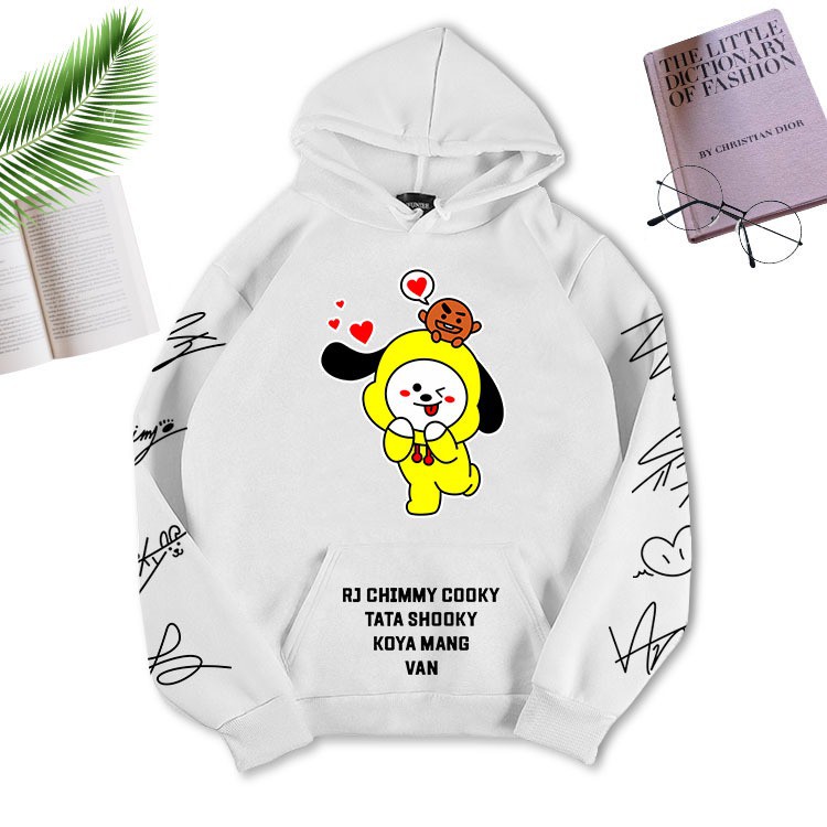 SWEATER HODIE LENGAN PANJANG CHIMMY BT21 TTD