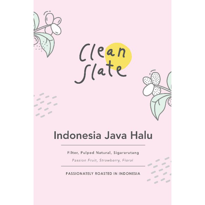

Indonesia Java Halu 250g - Single Origin ( Biji Kopi Arabika)