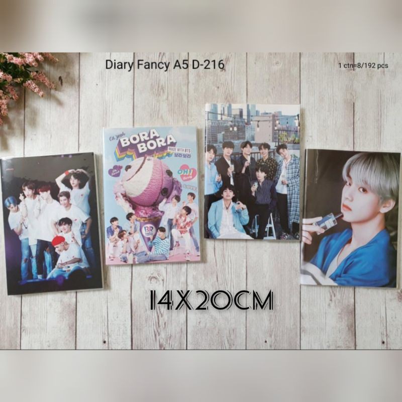 

BUKU DIARY NOTES BOOK A5 14x20