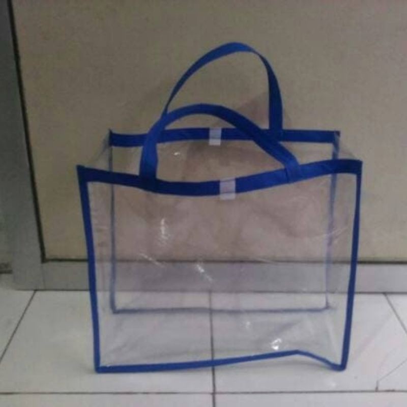 

Tas full mika bening polos ( uk. P40, T 45 lbr 20 cm )