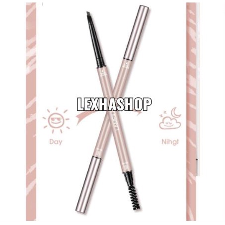 Lameila Pensil Alis Double Heads Eyebrow 6 Warna Waterproof DJ 835