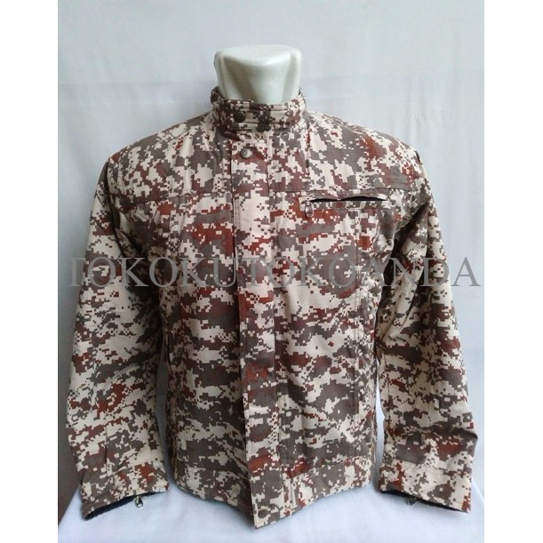 Jaket Loreng Army TNI ABRI NKRI Brimob / jaket loreng brimob