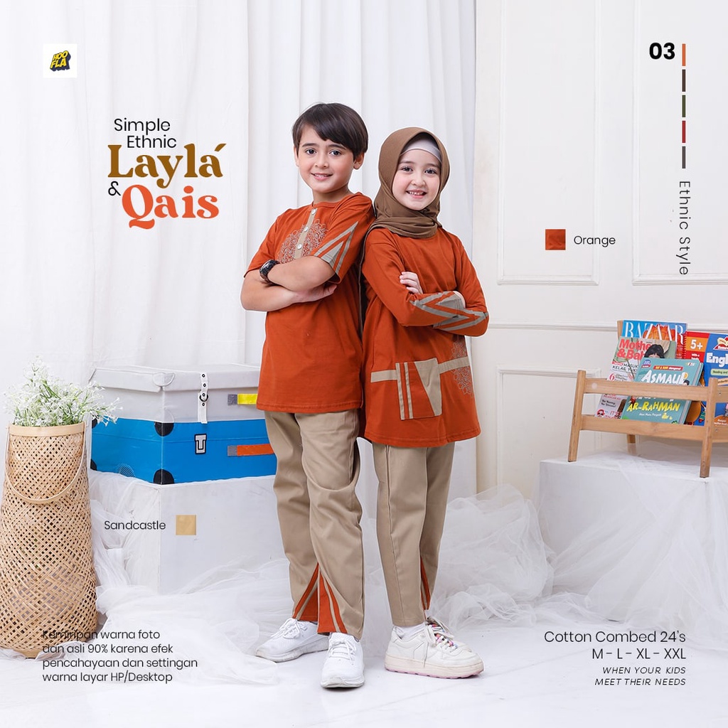 Baju Muslim Setelan Anak Laki Laki Umur 5 - 12 Tahun Layla Qais Hoofla Kaos Setelan Anak Perempuan Baju Anak Cowok 5 Tahun 6 Tahun 10 Tahun Terbaru 2022 Kekinian