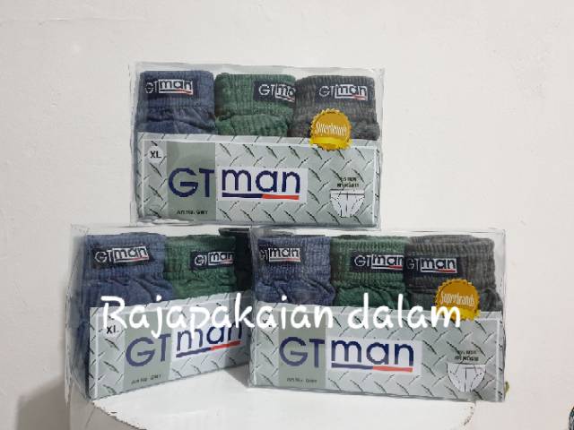 Celana dalam pria GTMAN GMY Harga 3 pcs