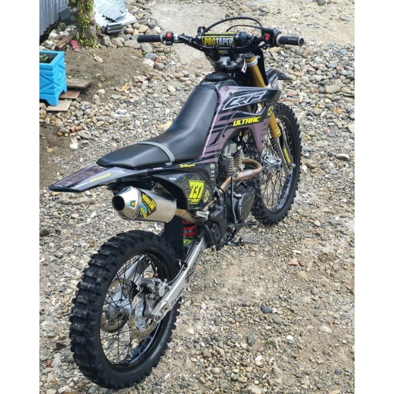 KNALPOT NORIFUMI ROCKET 4 KOMPETISI MOTOR CRF 150L/KLX 150/WR 155/DTRACKER 150/KLX TIGER/KLX MP-6