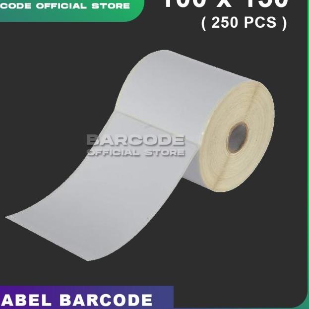 

Flash Sale Label Bare 100 X 150 Kertas Sticker Thermal 100x150 mm 250 pcs ✔