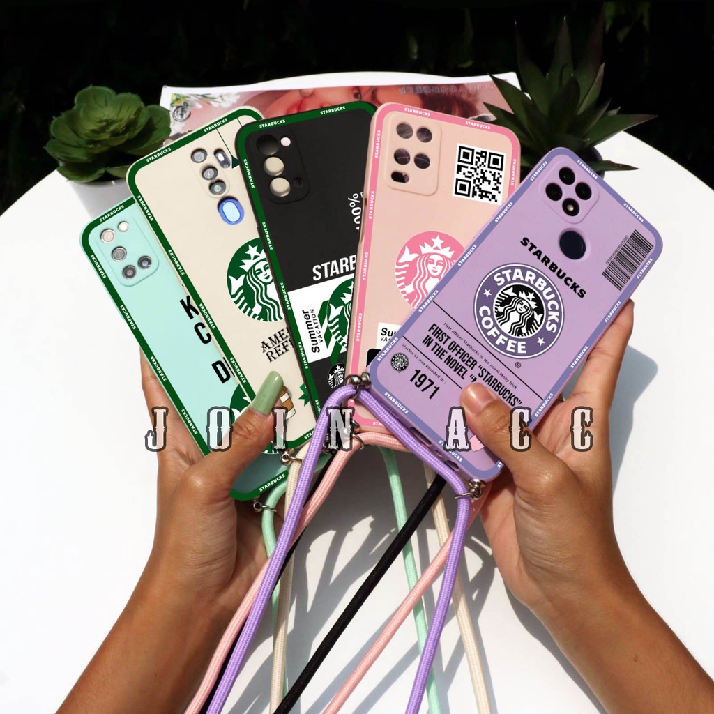 [M12] SoftCase Macaron Tali Sling Xiaomi Redmi 10 10c 10a 9 9c 9a 9t 8a 7a 6a 5a Note 10 10 pro 9 9 