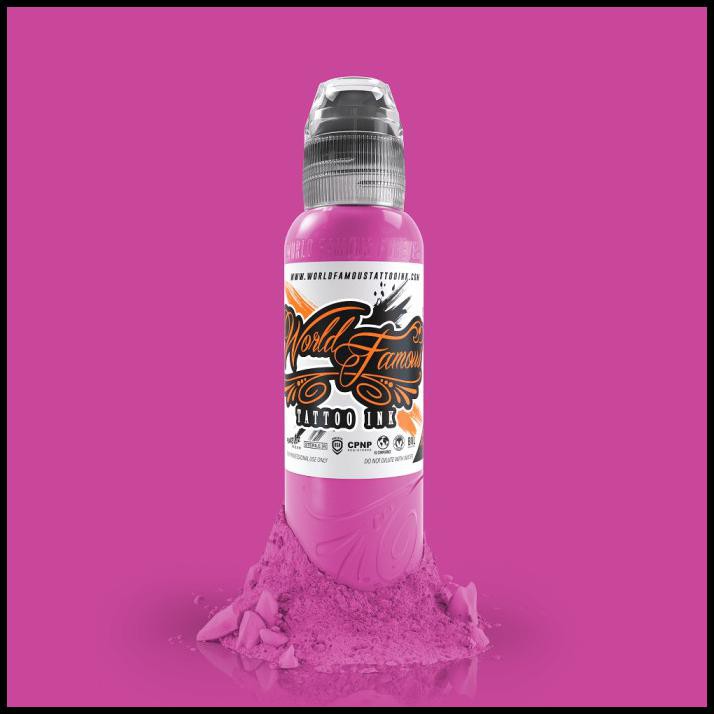 Shazfa.10 | 1Oz Rushmore Magenta World Famous Tattoo Ink Original - Tinta 30Ml