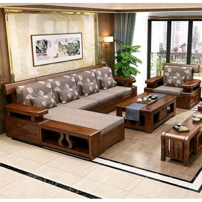 kursi tamu jati minimalis elegan modern mewah meuble jepara