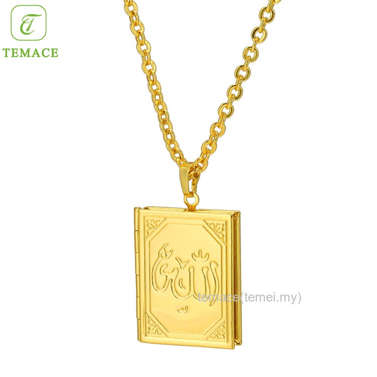 Kalung Titanium Rantai Double Gold Anti Karat untuk Wanita &amp; Pria Dm 4 mm [Toko.Cantik7]