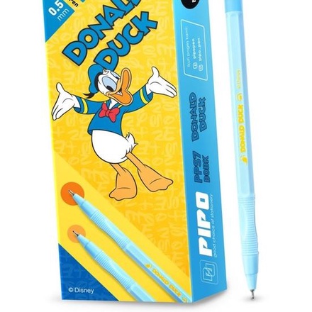 

NEW PRODUCT !! 8.8 [PPS7 DONALD] Pipo pps7 Donald Duck Disney License Pen Hitam 12pcs [KODE 364]
