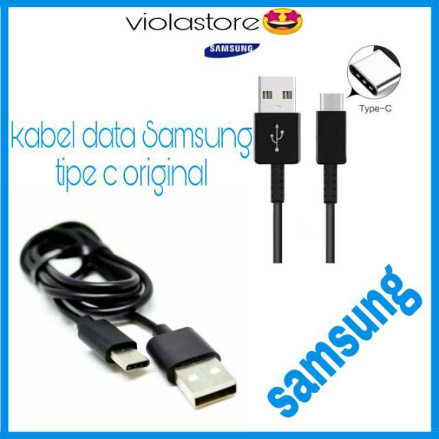 Kabel Data Samsung Tipe C Original 100%