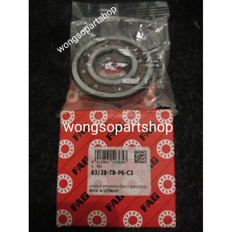 BEARING HIGH SPEED 63/28 TBP63 FAG