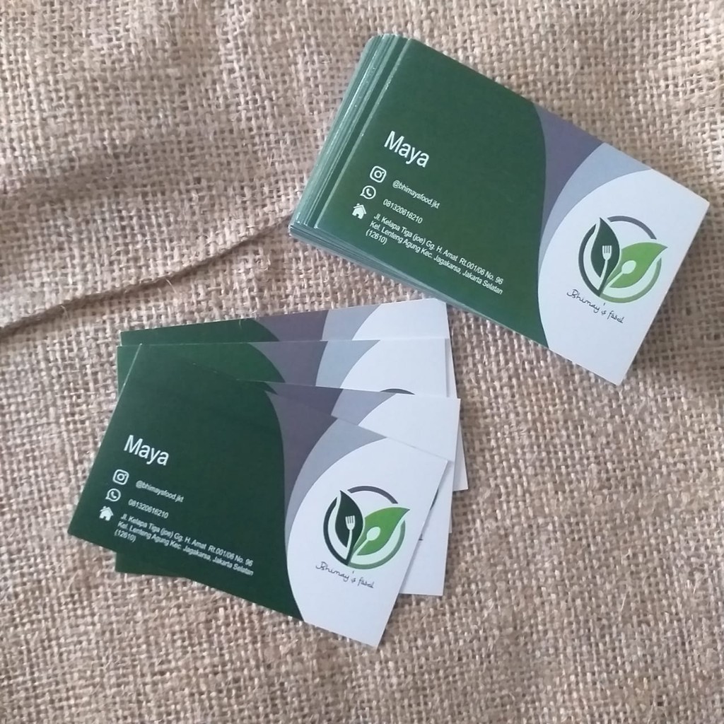 

Kartu Nama / Name Card (Uk. 9x5.5)