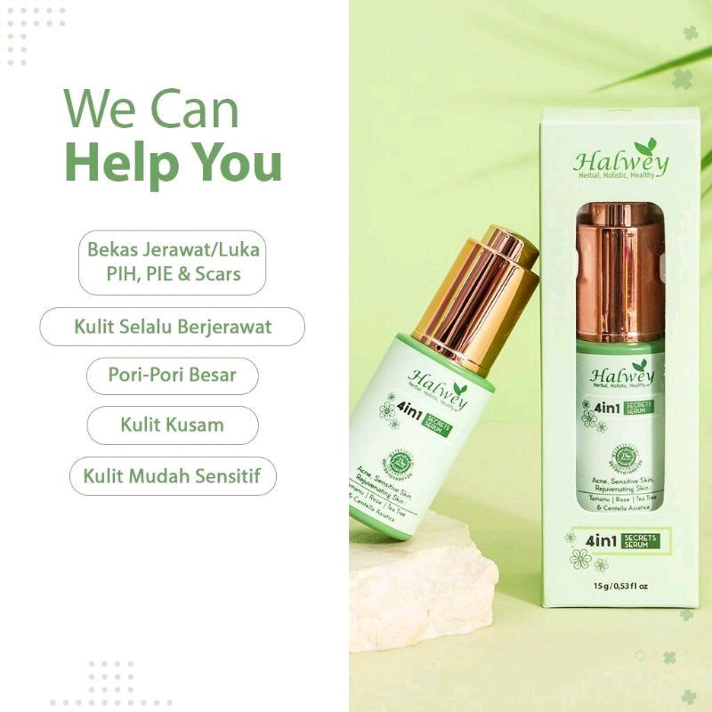 Serum 4in1 Halwey BEST SELLER | Serum Halwey Skincare