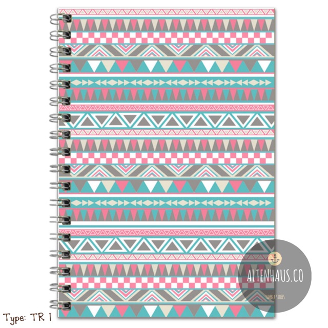Buku Catatan (Notebook) Custom Book Jilid Spiral. Planner Buku Agenda