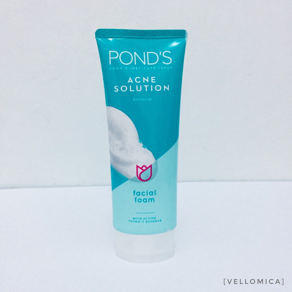 manfaat ponds facial foam clear solution
