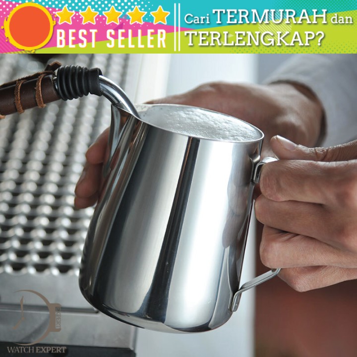 BISA COD Gelas Pitcher Kopi Espresso Latte Art Stainless Steel 600ml - OneTwoCups J068